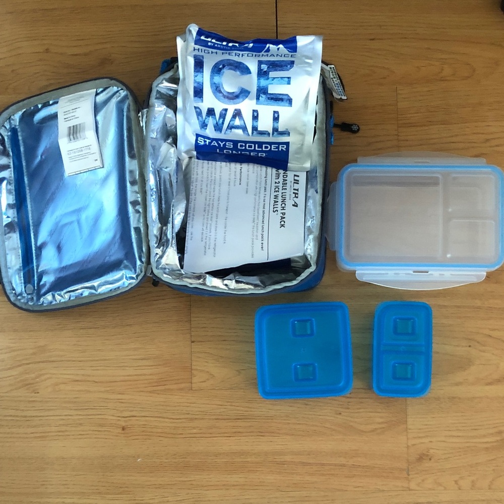 Ultra Insulated Lunch Bag with Ice Packs